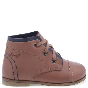 (2438-42) Emel Brown classic first shoes