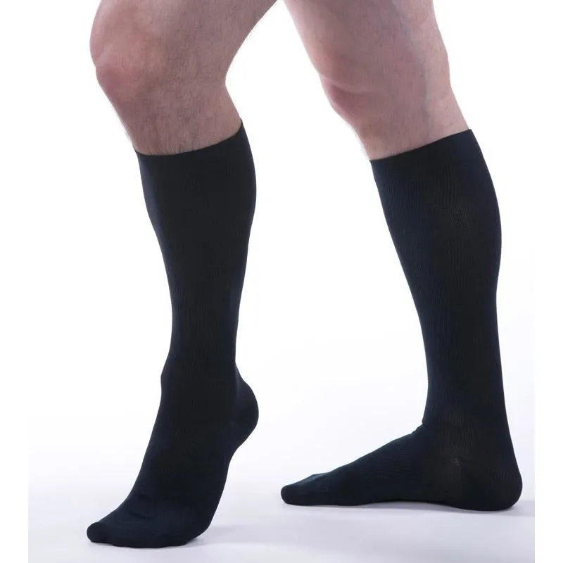 Allegro Essential Men's Ribbed Knee High 20-30 mmHg #102