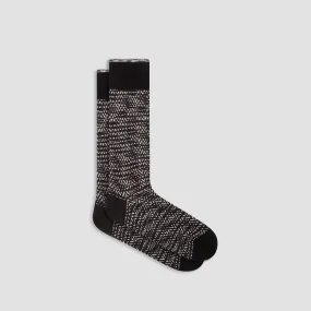 Chevron Mid-Calf Socks