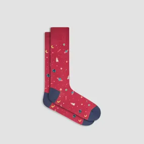 Cosmic Mid-Calf Socks