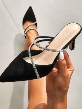 CUCCOO CHICEST Women Valentine Day Fashion Versatile High-Heel Single Spring & Summer Black Shoes For Summer Graduation Heels Prom Heels Vacation Shoes Summer Sale Elegant Heels Back To School Shoes College Student Shoes