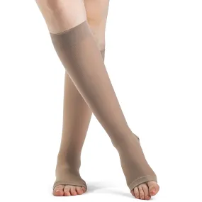 Dynaven Opaque Knee High 15-20 mmHg, Open Toe