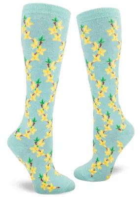 Forsythia Knee Socks