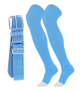 Pro Plus Performance Sports Belt and Socks Combo Over the Knee